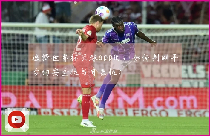 选择世界杯买球app时，如何判断平台的安全性与可靠性？